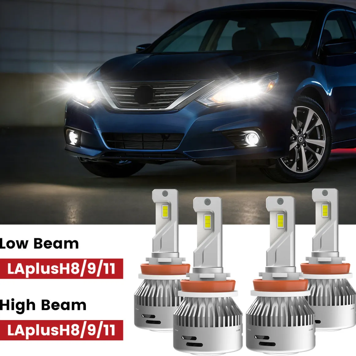 Fit for 2016-2018 Nissan Altima LED Bulbs Upgrade