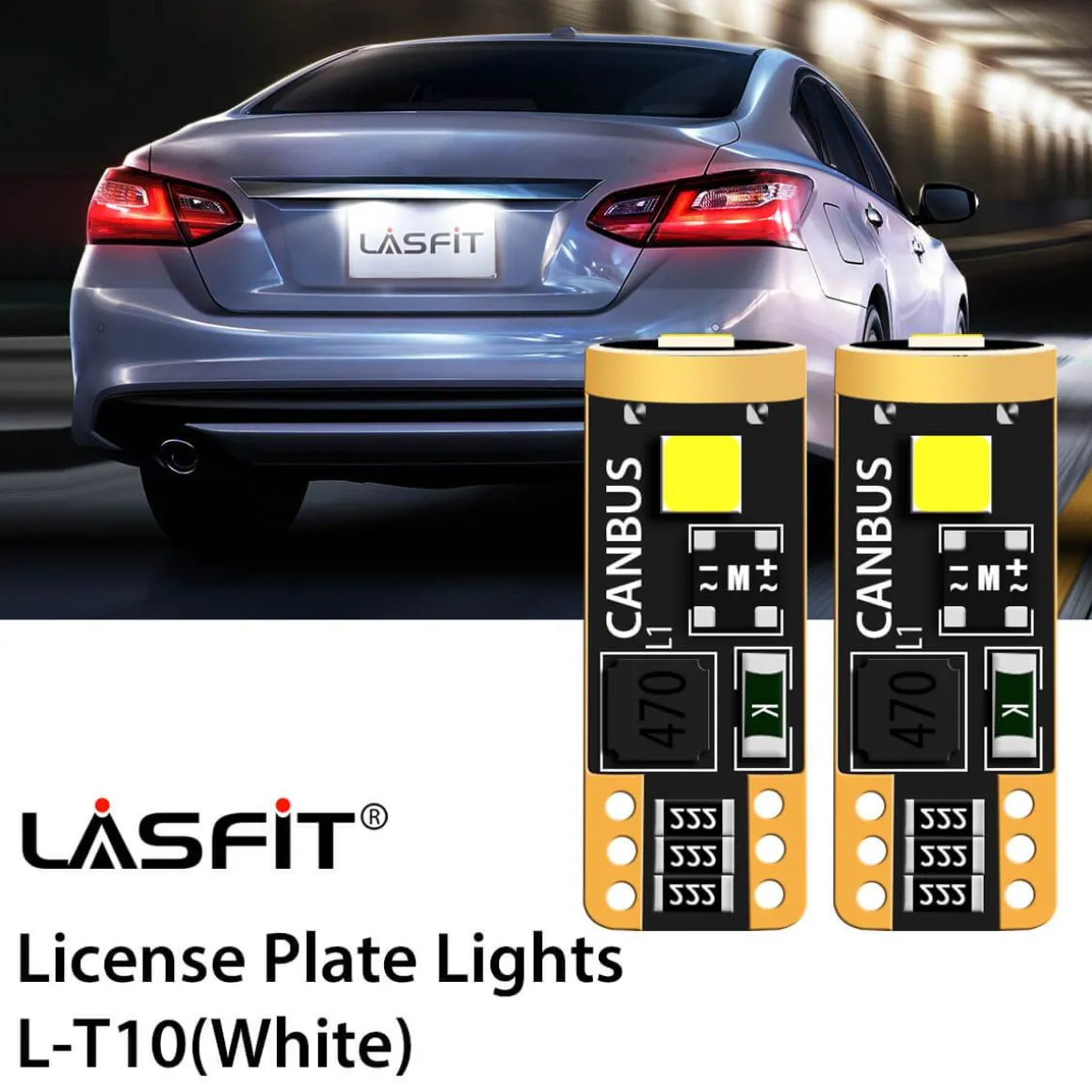 Fit for 2016-2018 Nissan Altima LED Bulbs Upgrade