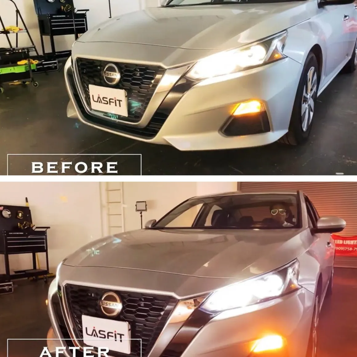 Fit for 2019-2022 Nissan Altima The Brightest LED Bulbs Upgrade | Tested and Verified