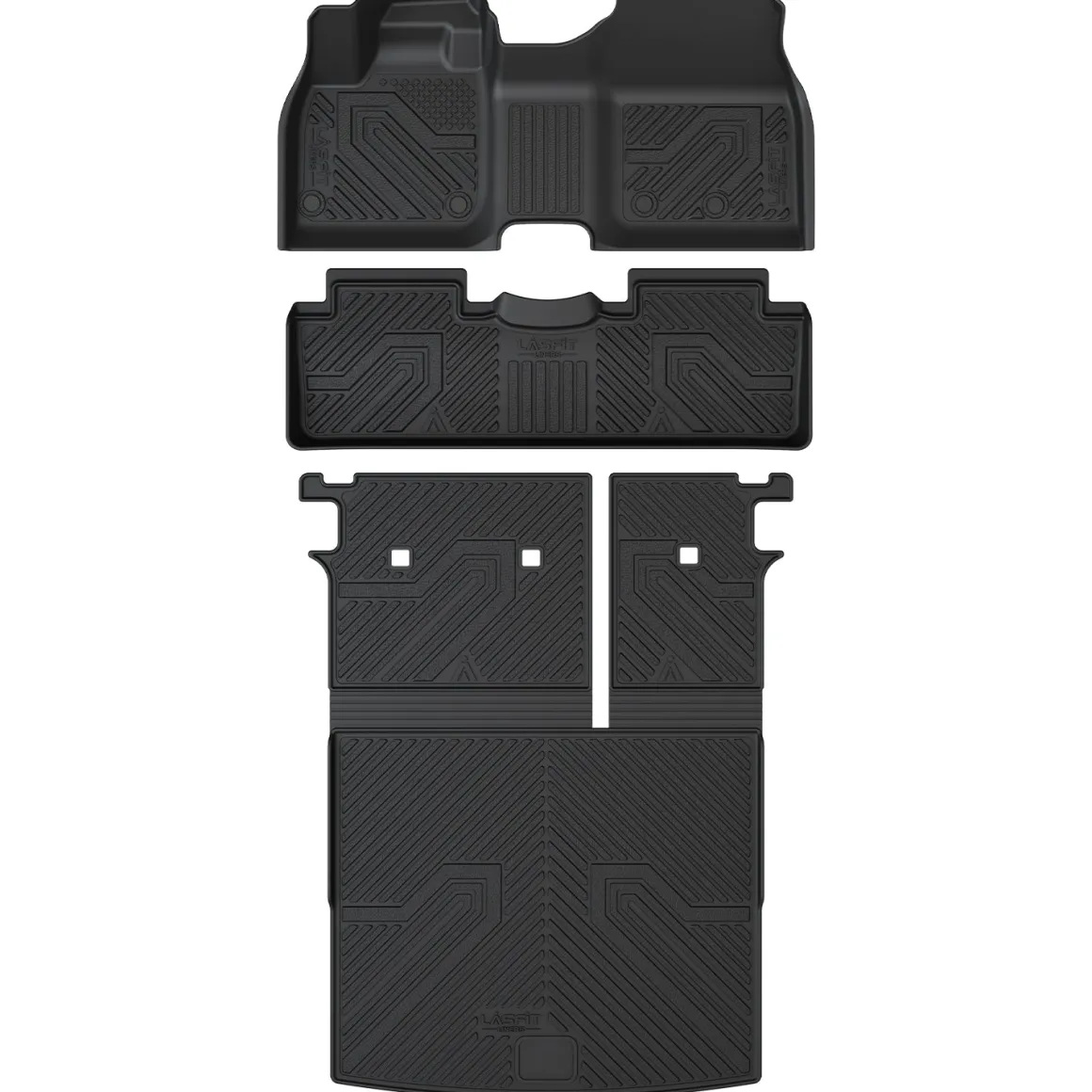 Fit for 2023-2025 Nissan Ariya 1st & 2nd Floor Mats & Cargo & Seatback Mats