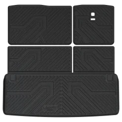 Fit for 2019-2024 Nissan Armada Floor Mats or Cargo & Seatback Mats, Fit 8seats(2nd Row Bench Seats)