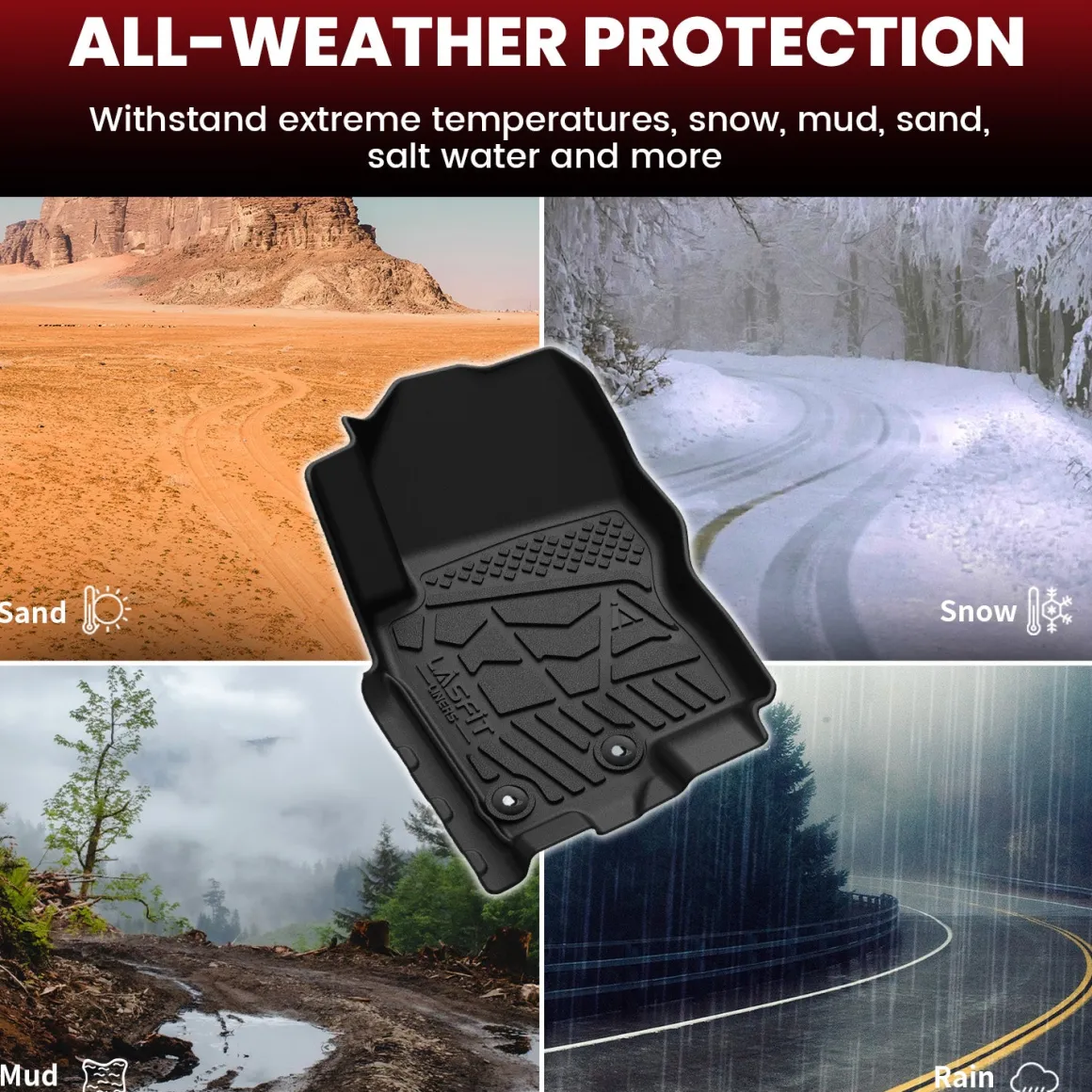 Fit for 2009-2021 Nissan Frontier Floor Mats