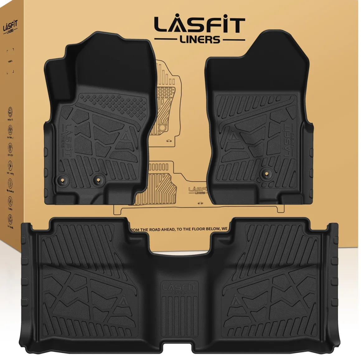 Fit for 2009-2021 Nissan Frontier Floor Mats