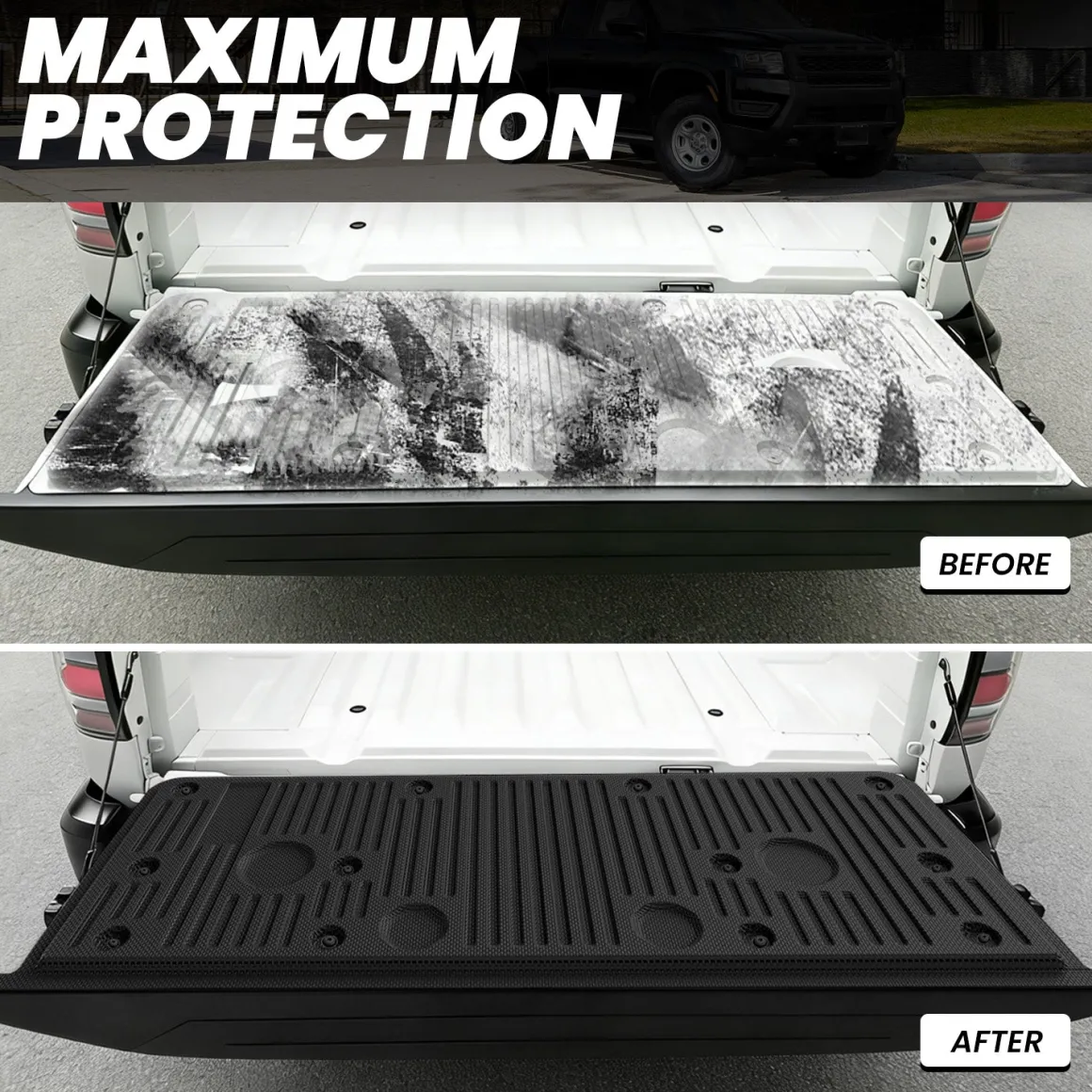 Fit for 2022-2026 Nissan Frontier Heavy Duty Truck Bed Mat or Tailgate Mat