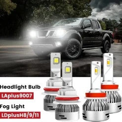 Fit for 2009-2021 Nissan Frontier LED Bulbs Upgrade | Tested and Verified