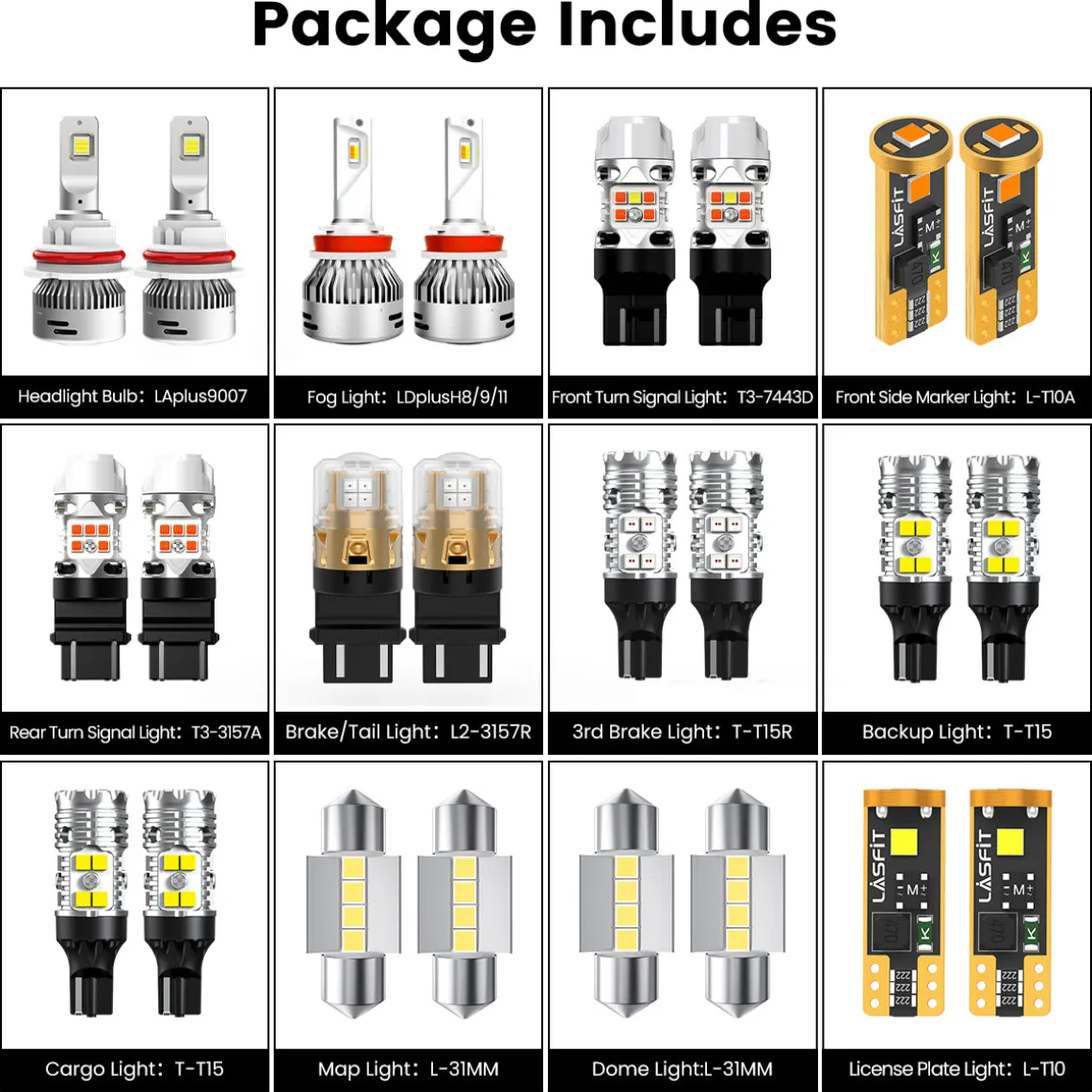 Fit for 2009-2021 Nissan Frontier LED Bulbs Upgrade | Tested and Verified