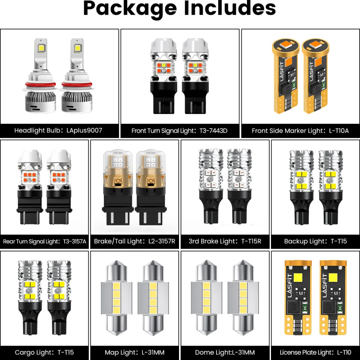 Fit for 2009-2021 Nissan Frontier LED Bulbs Upgrade | Tested and Verified