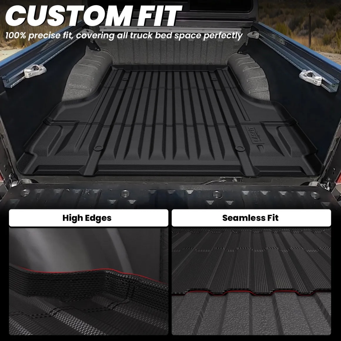 Fit for 2005-2021 Nissan Frontier Truck Bed Mat