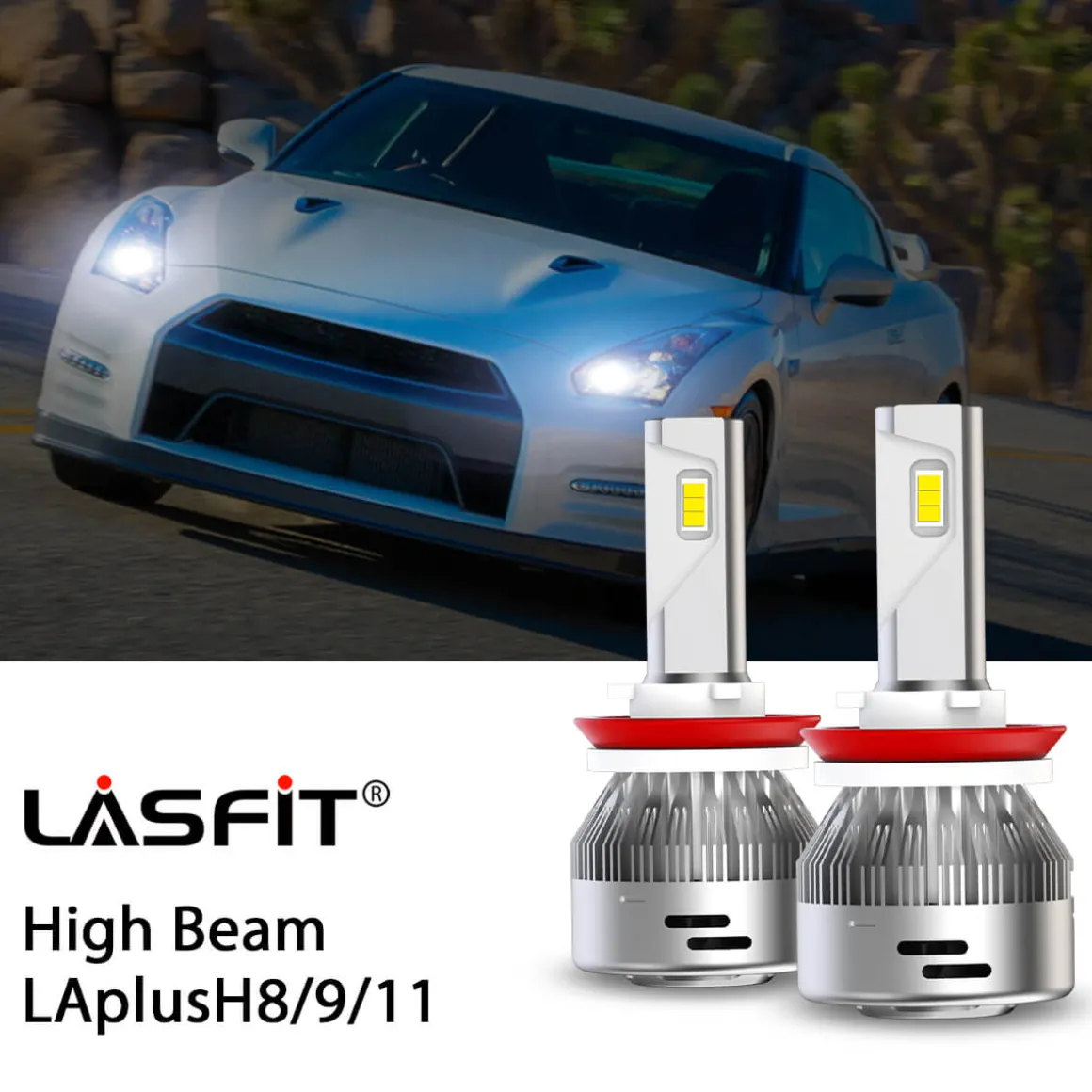 Fit for 2009-2014 Nissan GTR D2S D2R HID to LED Bulbs Conversion Kit Exterior Interior Lights