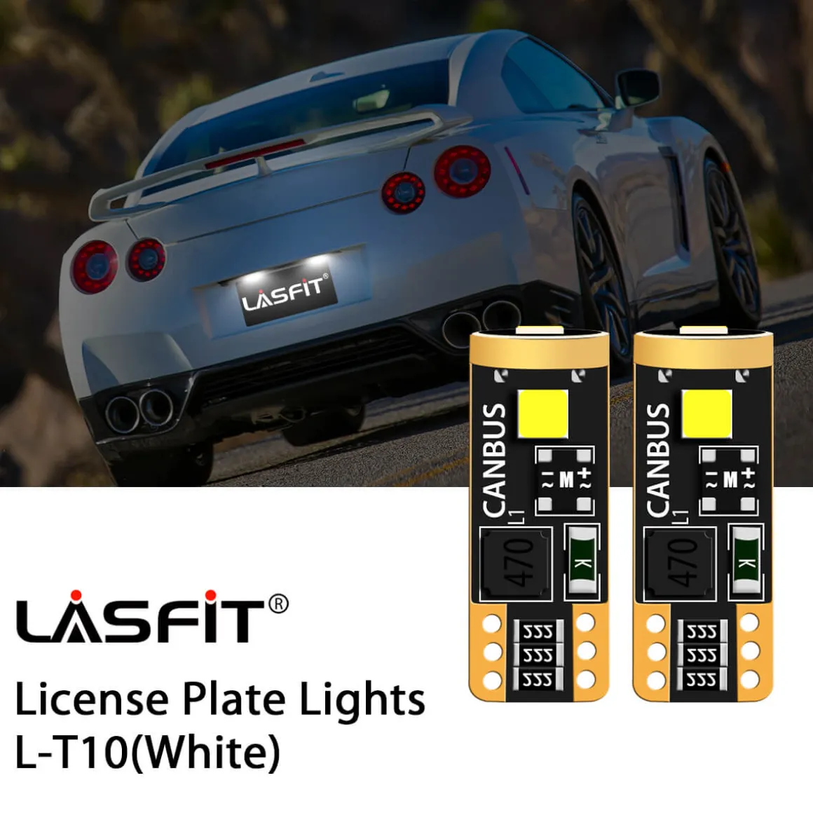Fit for 2009-2014 Nissan GTR D2S D2R HID to LED Bulbs Conversion Kit Exterior Interior Lights