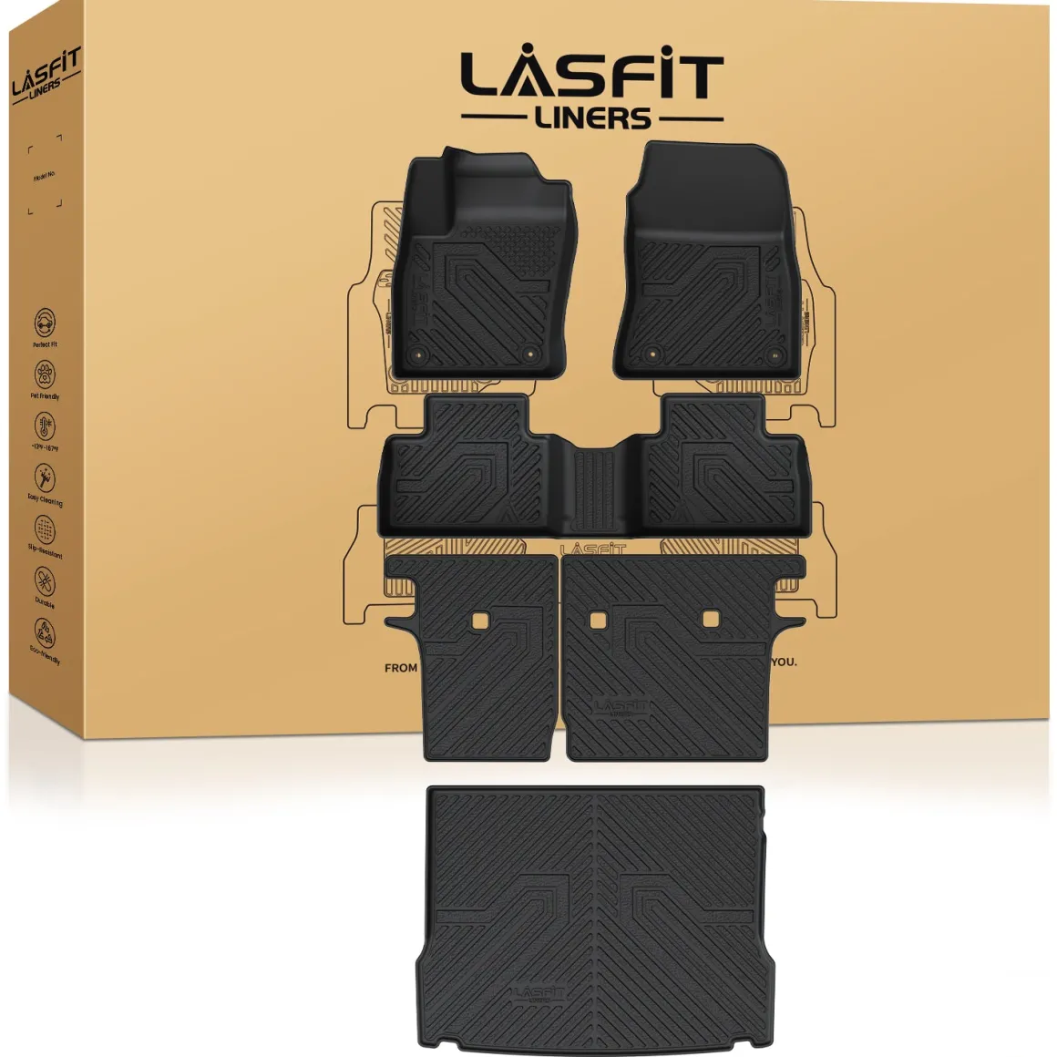 Fit for 2025-2026 Nissan Kicks Floor Mats or Seatback Mat & Cargo Mat, Not Fit 2025 Kicks Play