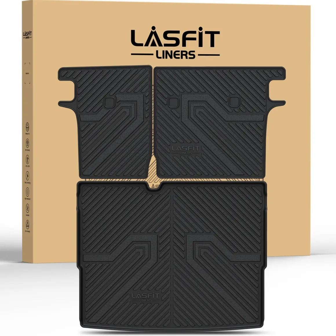Fit for 2025-2026 Nissan Kicks Floor Mats or Seatback Mat & Cargo Mat, Not Fit 2025 Kicks Play