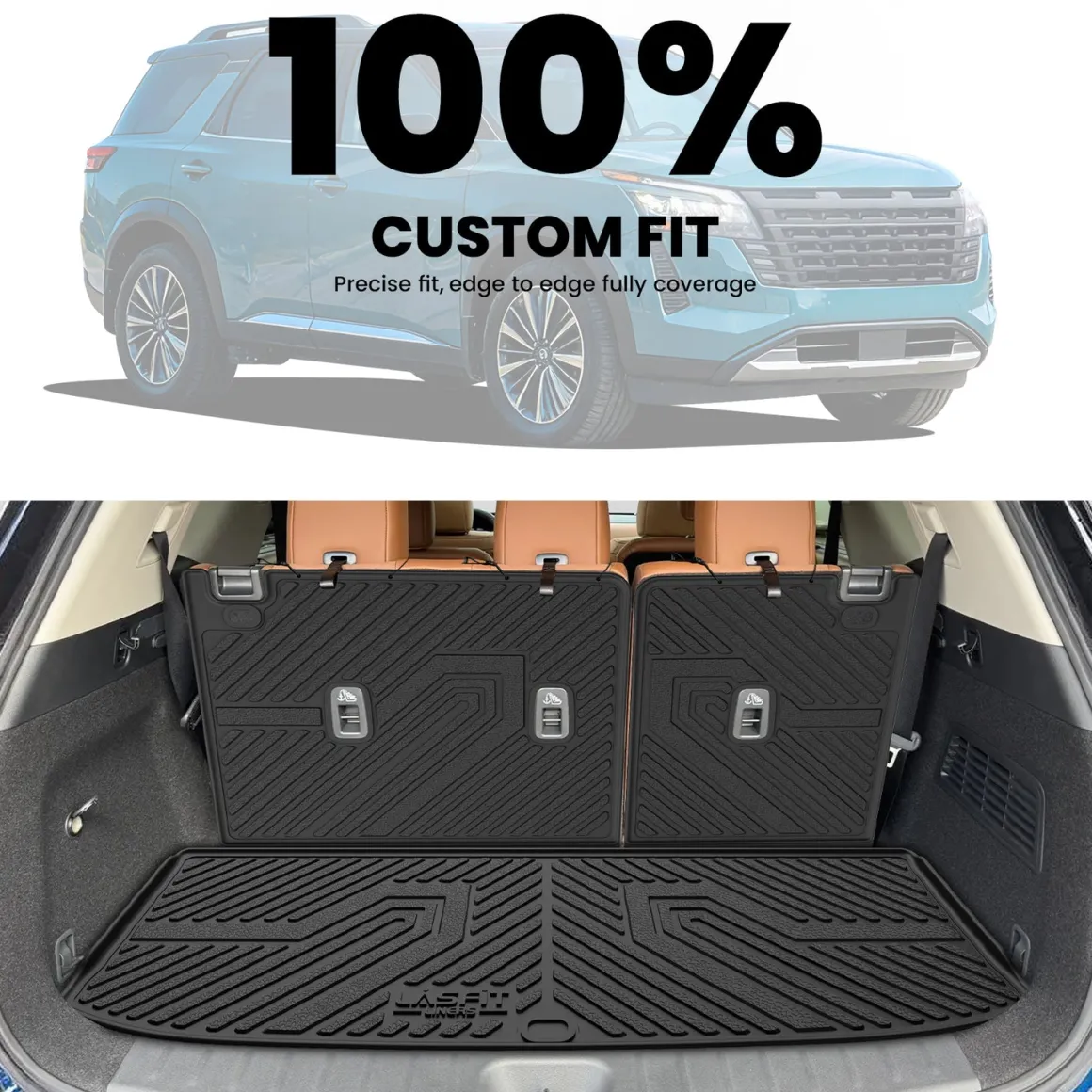Fit for 2022-2026 Nissan Pathfinder Floor Mats & Seatback & Cargo Mats