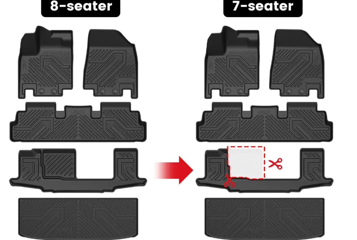 Fit for 2022-2026 Nissan Pathfinder Floor Mats & Seatback & Cargo Mats