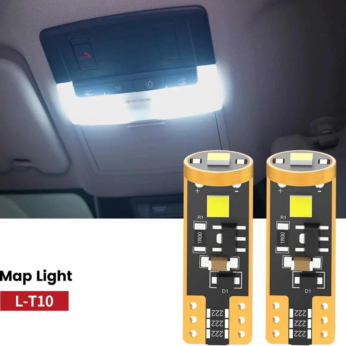 Fit for 2021-2025 Nissan Rogue 7443 921 LED Exterior Interior Lights