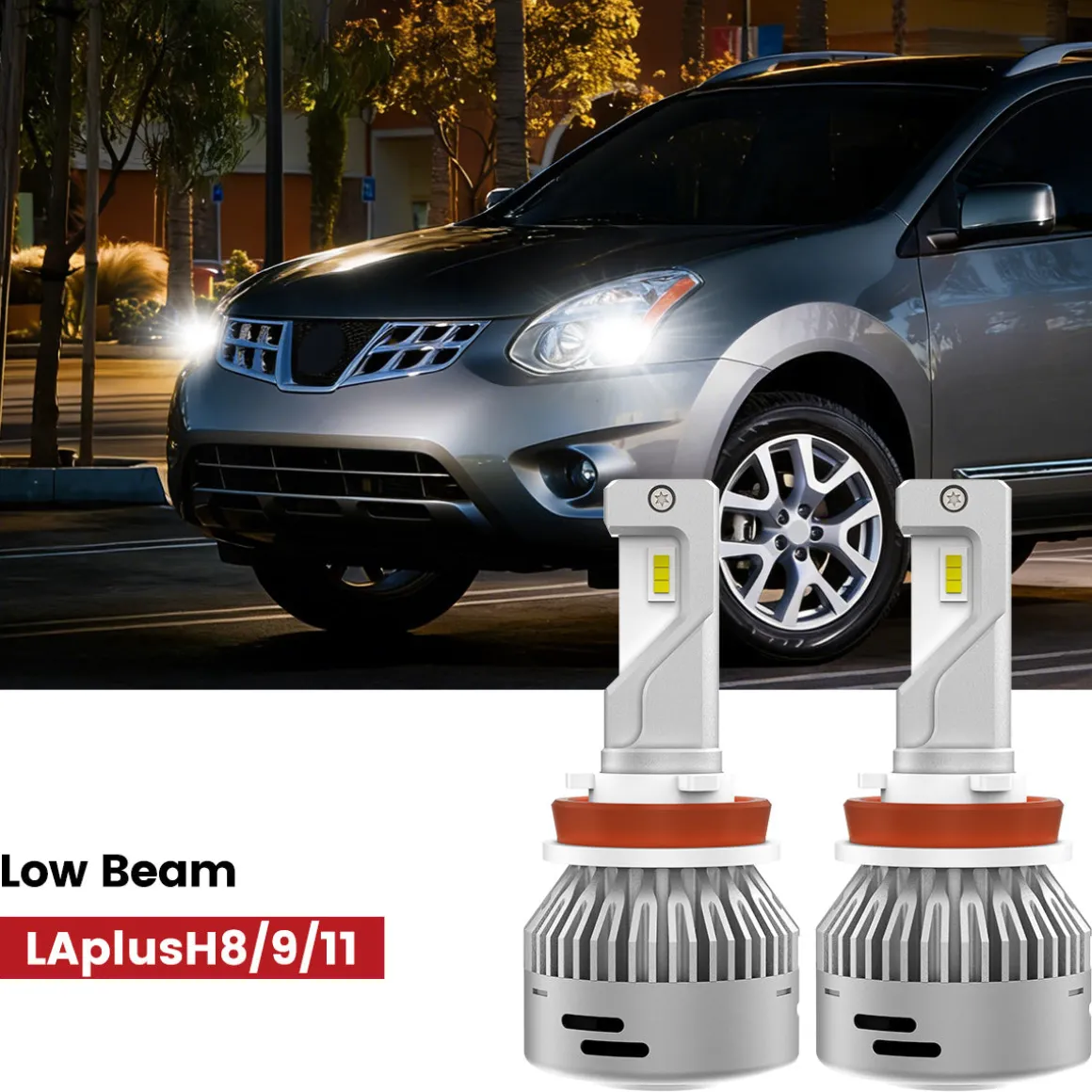 Fit for 2014-2015 Nissan Rogue Select LED Bulbs Upgrade