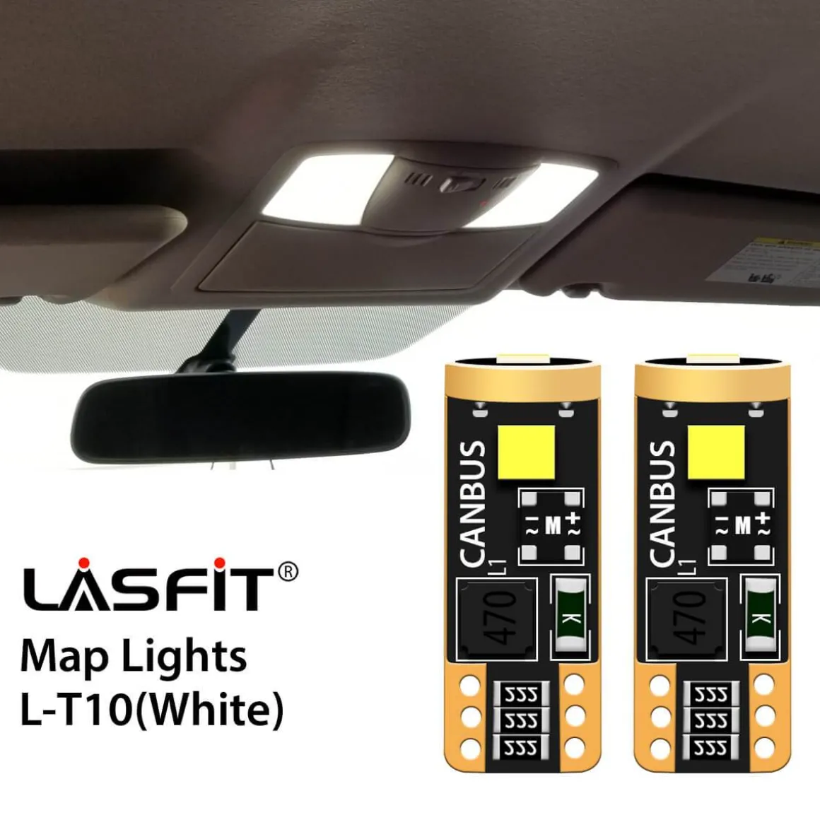 Fit for 2014-2015 Nissan Rogue Select LED Bulbs Upgrade