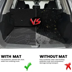 Fit for 2021-2026 Nissan Rogue TPE Material Floor Mats or Cargo Mat, Not for Sport or 2026 Rogue PHEV