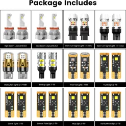 Fit for 2020-2025 Nissan Sentra LED Bulbs Upgrade | Tested and Verified