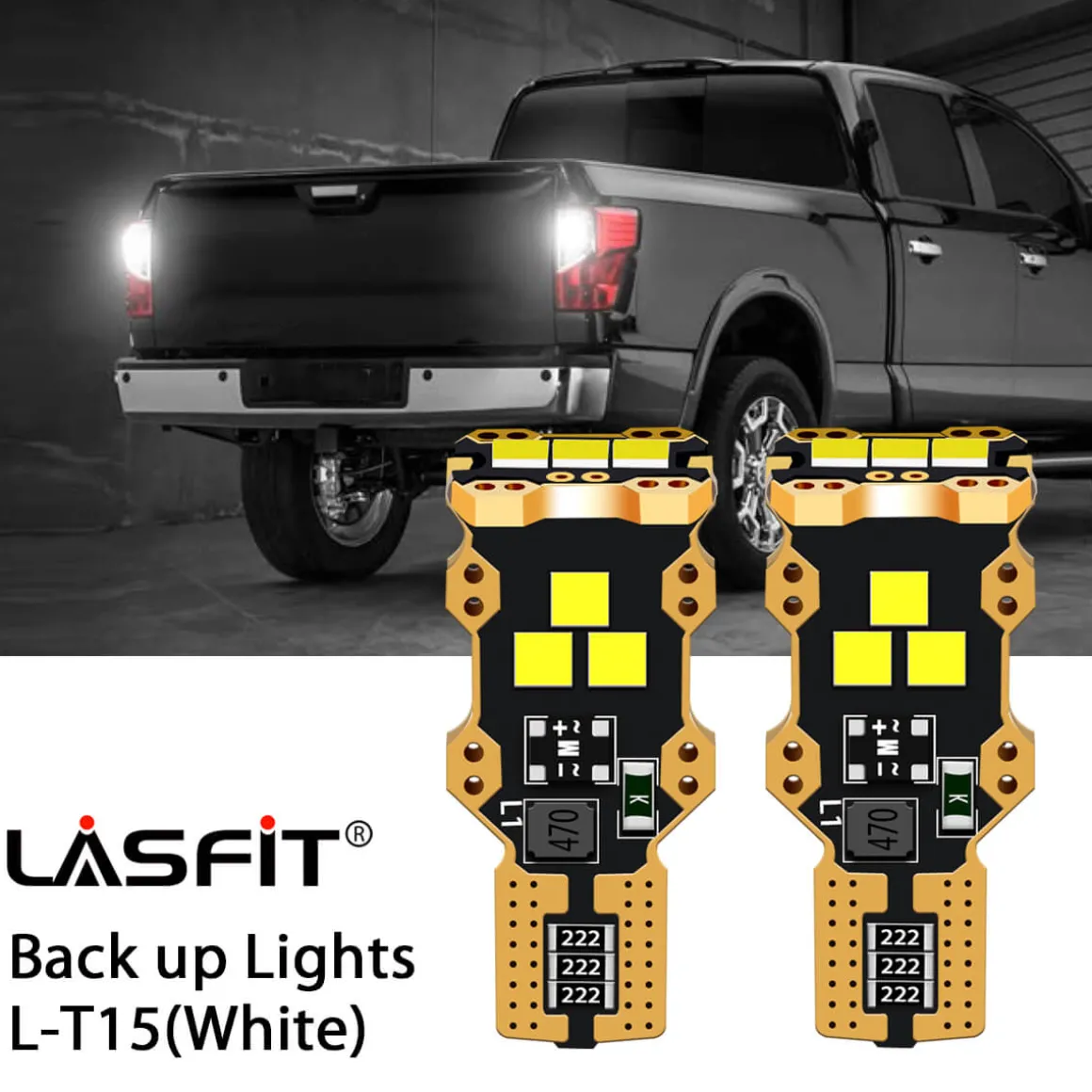 Fit for 2016-2019 Nissan Titan LED Bulbs H11 9005 Exterior Bulbs Upgrade