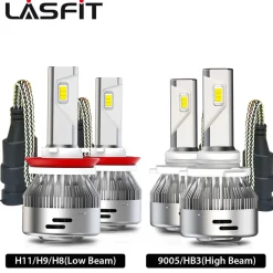 Fit for 2016-2019 Nissan Titan LED Bulbs H11 9005 Exterior Bulbs Upgrade