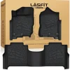 Fit for 2017-2024 Nissan Titan TPE Floor Mat, Fit Crew Cab Equipped with Rear Seat Cargo Organizer