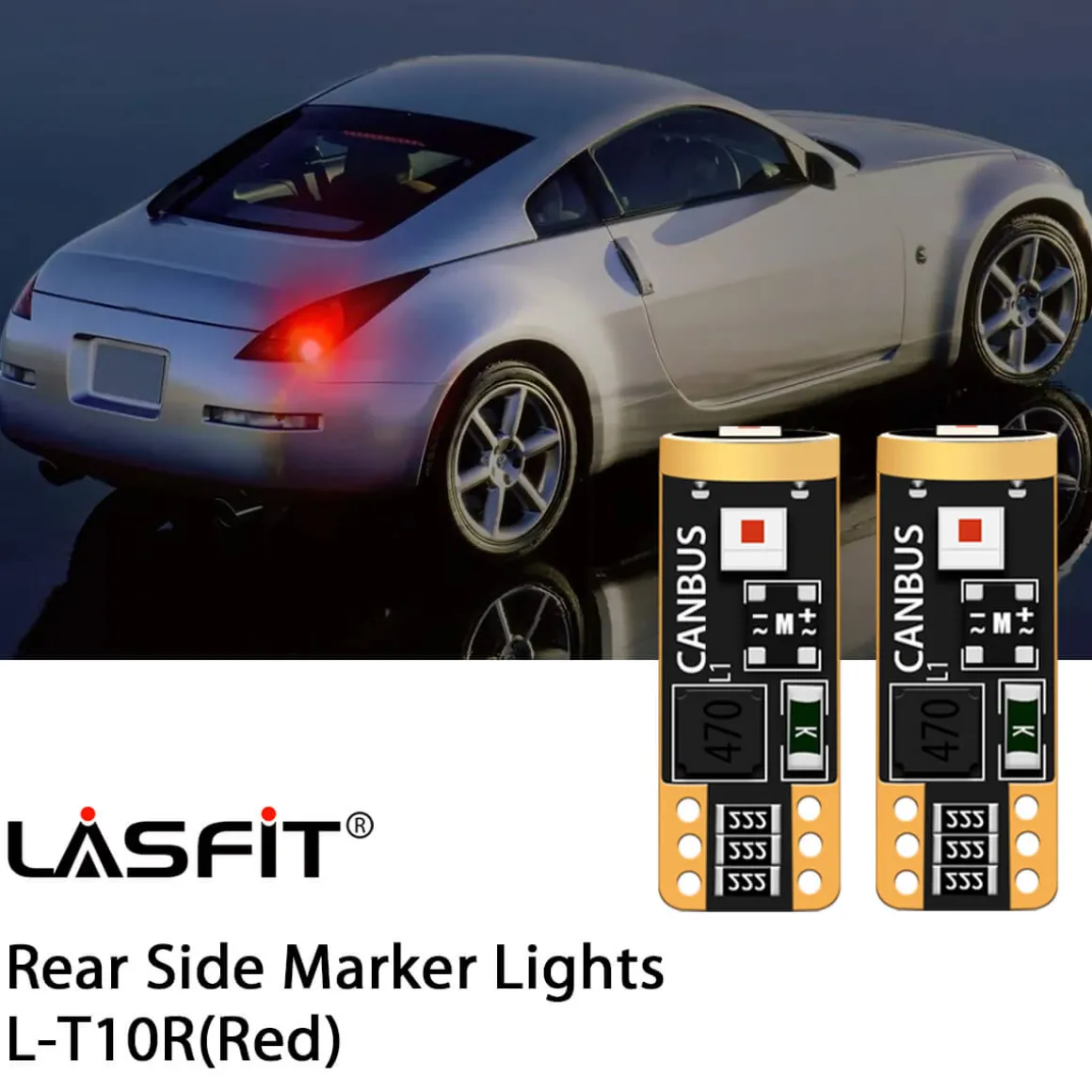 Fit for 2003-2005 Nissan 350Z Coupe LED Bulbs D2S Exterior Interior Lights