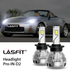 Fit for 2006-2009 Nissan 350Z D2S HID to LEDs Exterior Interior Lights