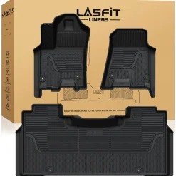 Fit for 2025-2026 Ram 1500 All-weather Floor Mats With Bucket Seating Only