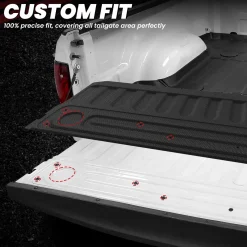 Fit for 2006-2018 Ram 1500 Bed Mat or Tailgate Mat, Not Fit Drop-in liners