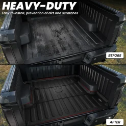 Fit for 2019-2024 Ram 1500 Classic Heavy Duty Truck Bed Mat or Tailgate Mat, Not Fit Drop-in liners