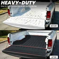 Fit for 2019-2024 Ram 1500 Classic Heavy Duty Truck Bed Mat or Tailgate Mat, Not Fit Drop-in liners