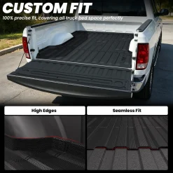 Fit for 2019-2024 Ram 1500 Classic Heavy Duty Truck Bed Mat or Tailgate Mat, Not Fit Drop-in liners