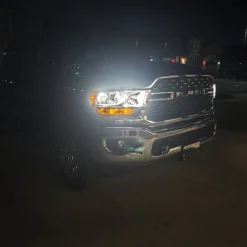 Fit for 2019-2024 Ram 2500 3500 Custom Made LED H11 9005 Headlight Bulbs with Dust Cover | Pro-DC Series