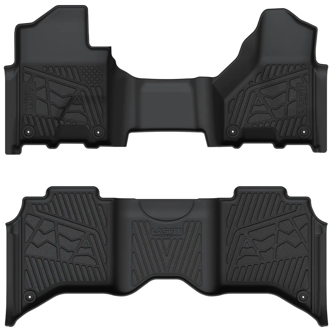 Fit for 2019-2026 Ram 2500 3500 Floor Mats, Fit Without Power Take-Off (PTO) KIT & Carpet Floor Only