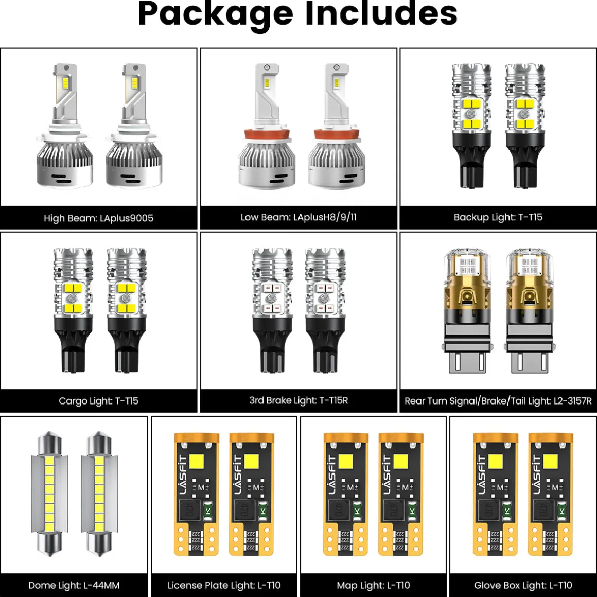 Fit for 2016-2018 Ram HD 2500/3500 LED Bulbs Upgrade | Tested and Verified