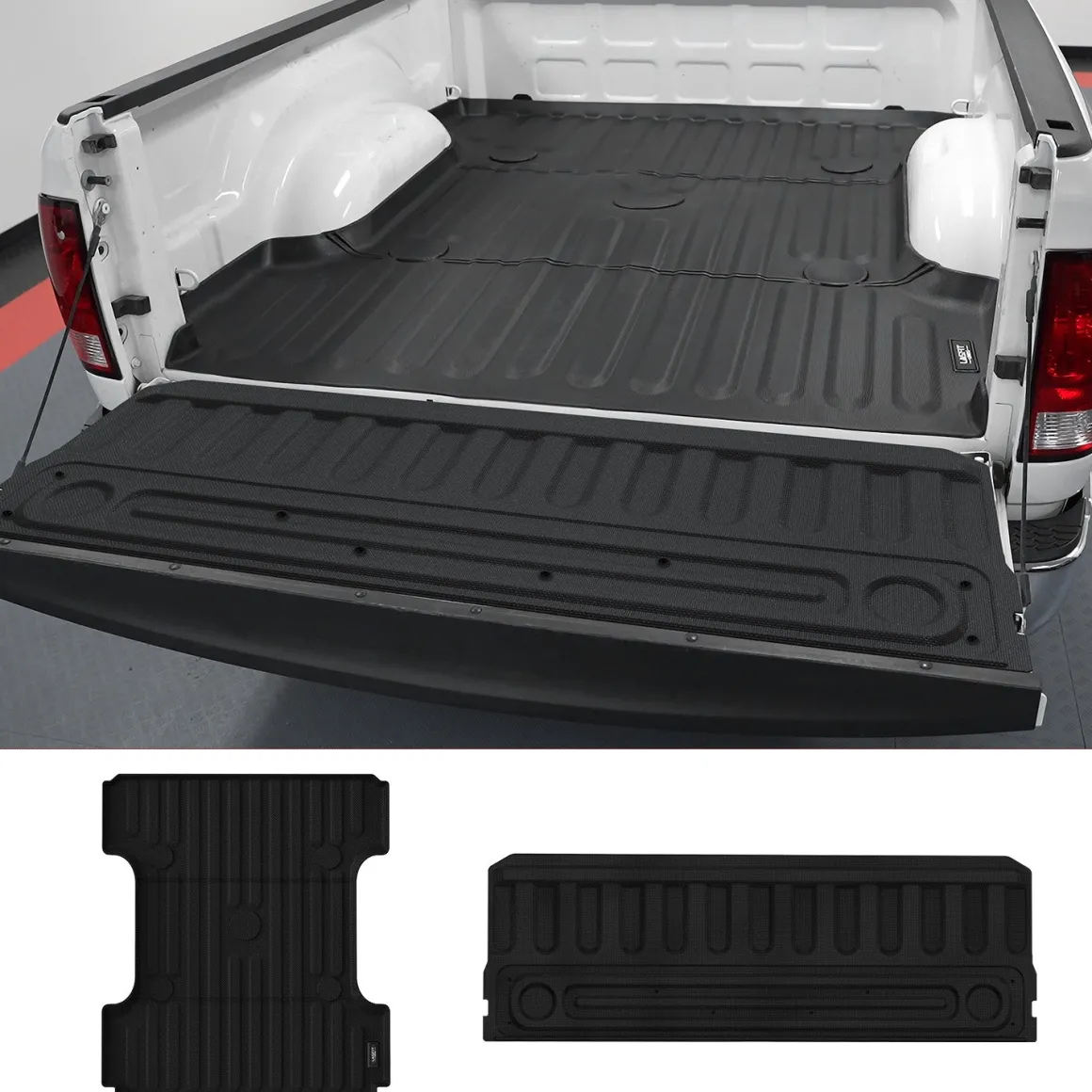 Fit for 2006-2026 Ram 2500 3500 Heavy Duty Bed Mat or Tailgate Mat, Don't fit with Optional Rambox & Drop-in liners