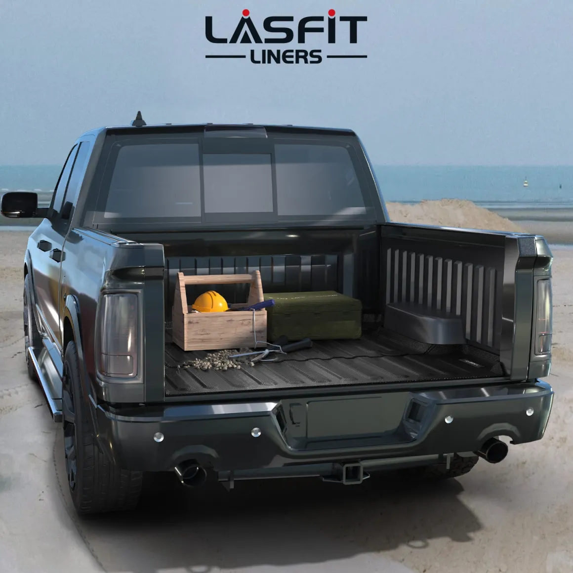 Fit for 2006-2026 Ram 2500 3500 Heavy Duty Bed Mat or Tailgate Mat, Don't fit with Optional Rambox & Drop-in liners