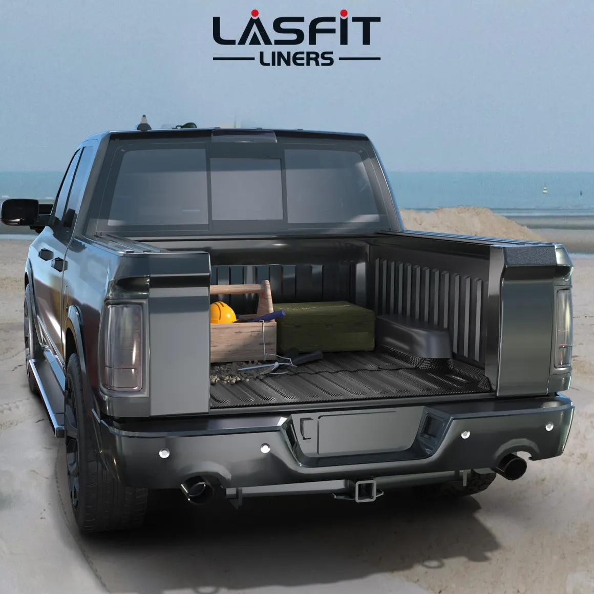 Fit for 2006-2026 Ram 2500 3500 Heavy Duty Bed Mat or Tailgate Mat, Don't fit with Optional Rambox & Drop-in liners