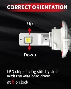Fit for 2009-2012 Ram 1500 LED Bulbs 9005 H11 Exterior Interior Lights