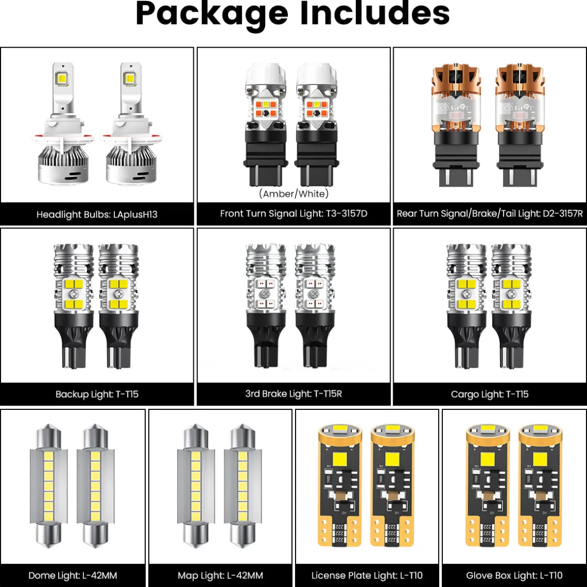 Fit for 2002-2008 Ram 1500 LED Bulbs Upgrade
