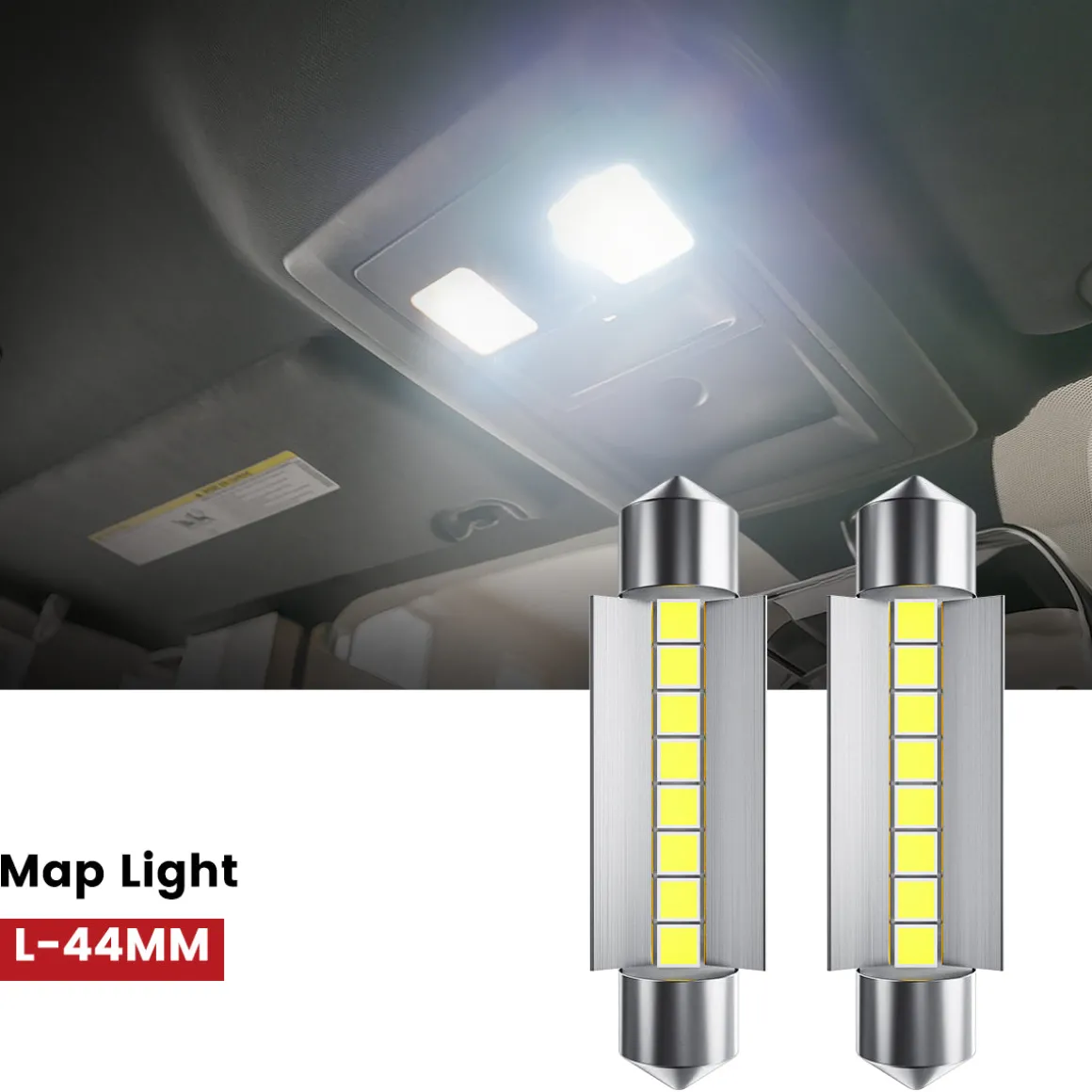 Fit for 2016-2018 Ram 1500 LED Bulbs Upgrade | Tested and Verified