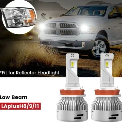 Fit for 2013-2015 Ram 1500 LED Bulbs Upgrade | Tested and Verified