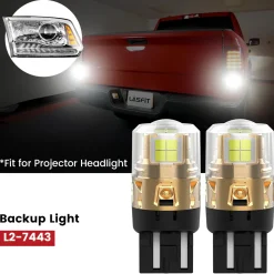 Fit for 2013-2015 Ram 1500 LED Bulbs Upgrade | Tested and Verified