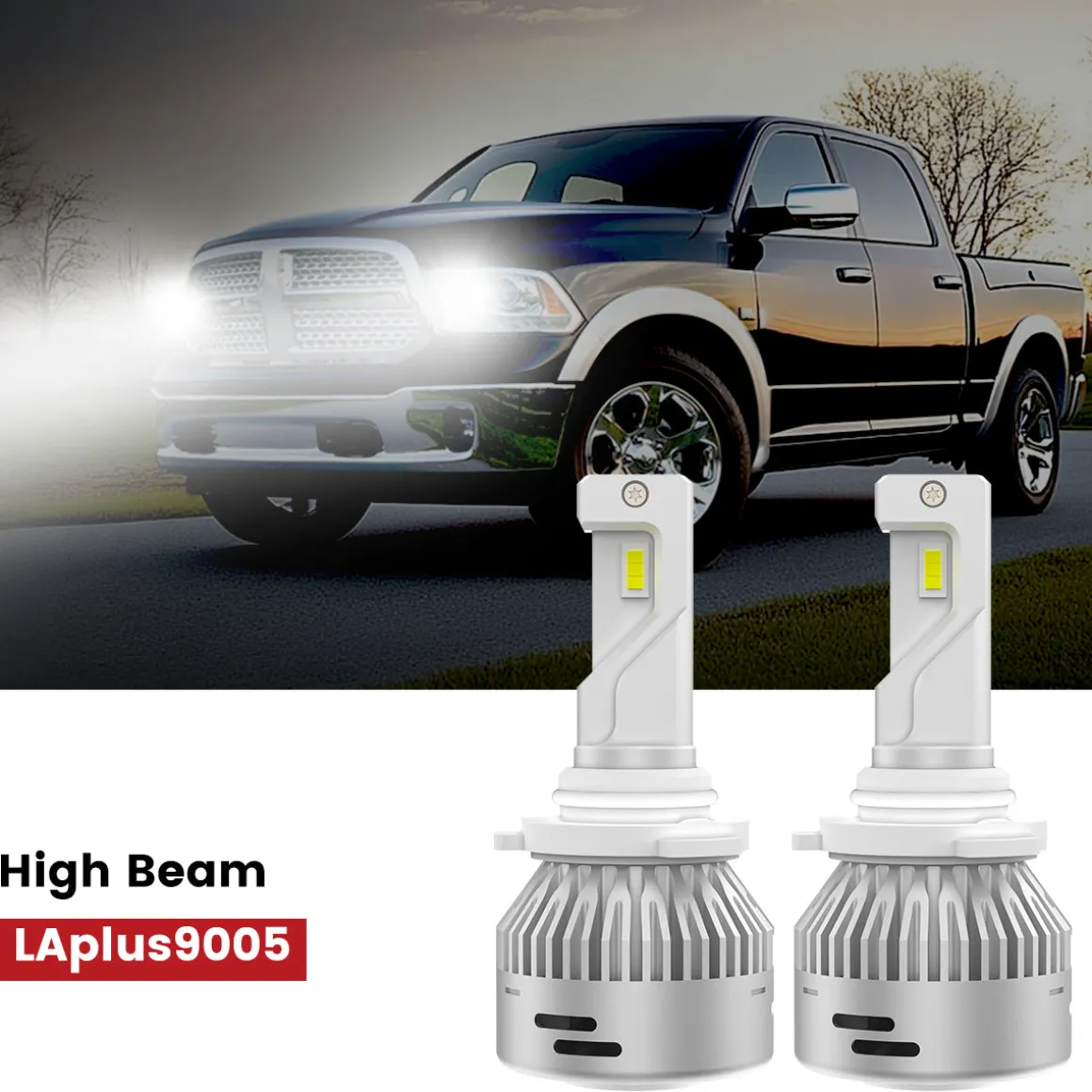 Fit for 2013-2015 Ram 1500 LED Bulbs Upgrade | Tested and Verified