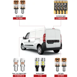 Fit for 2015-2022 Ram ProMaster City The Brightest LED Bulbs Upgrade