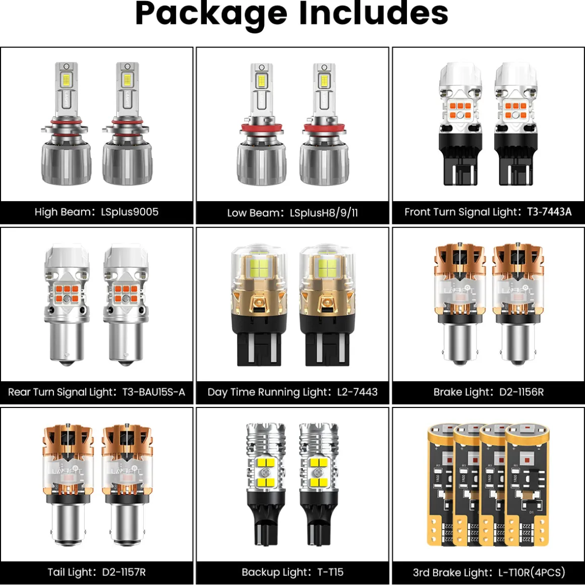 Fit for 2015-2022 Ram ProMaster City The Brightest LED Bulbs Upgrade