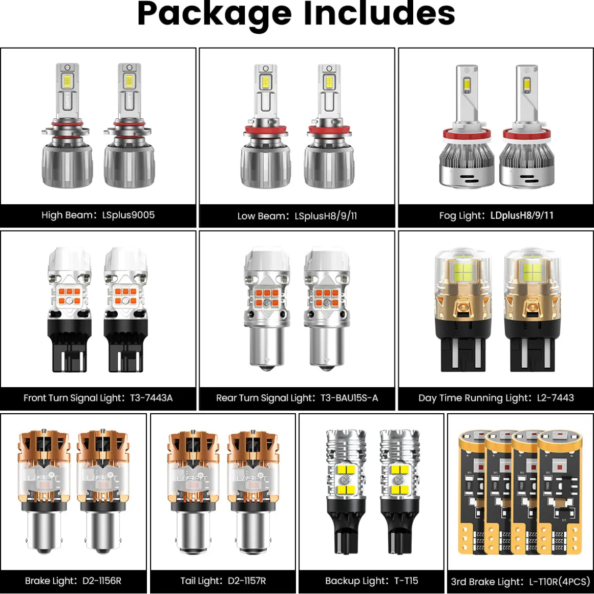 Fit for 2015-2022 Ram ProMaster City The Brightest LED Bulbs Upgrade