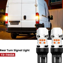 Fit for 2023-2025 Ram ProMaster 1500/2500/3500 The Brightest LED Bulbs Upgrade