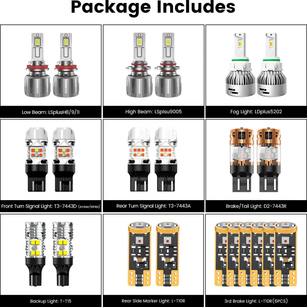 Fit for 2023-2025 Ram ProMaster 1500/2500/3500 The Brightest LED Bulbs Upgrade